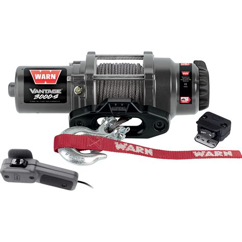 Warn Vantage 3000 Series 12 Volt Dc Powered Electric Atv Winch — 3000