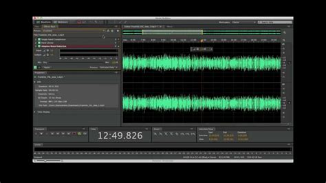 How To Edit Audio Adobe Audition Youtube