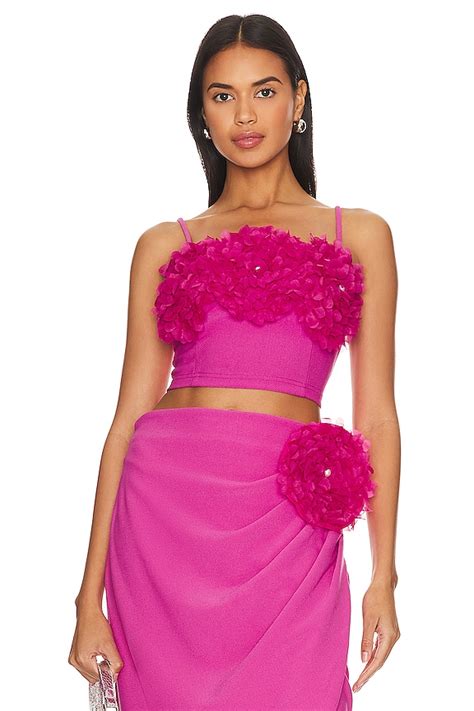 ELLIATT Prisca Top In Hot Pink REVOLVE