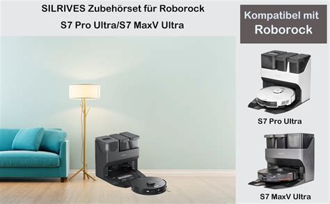 Amazon De Silrives Ersatzteile Zubeh Rset F R Roborock S Pro Ultra