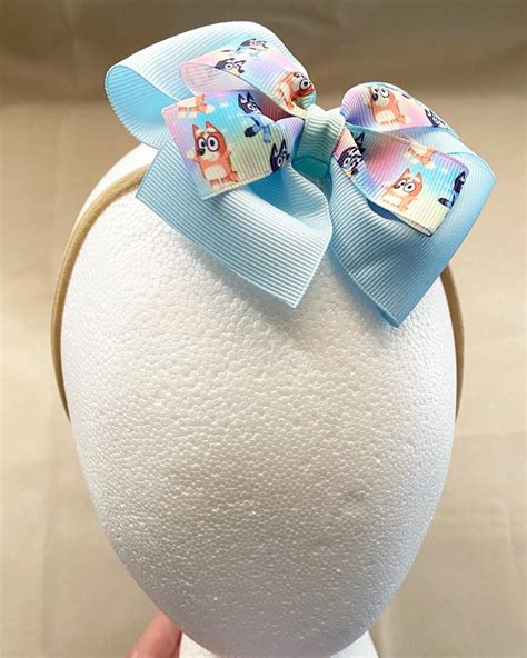 Bluey And Bingo Headband Baby Headbands Disney Bluey And Etsy