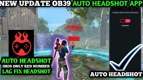 After New Update Ob39 Auto Headshot App High Sensitivity And Only