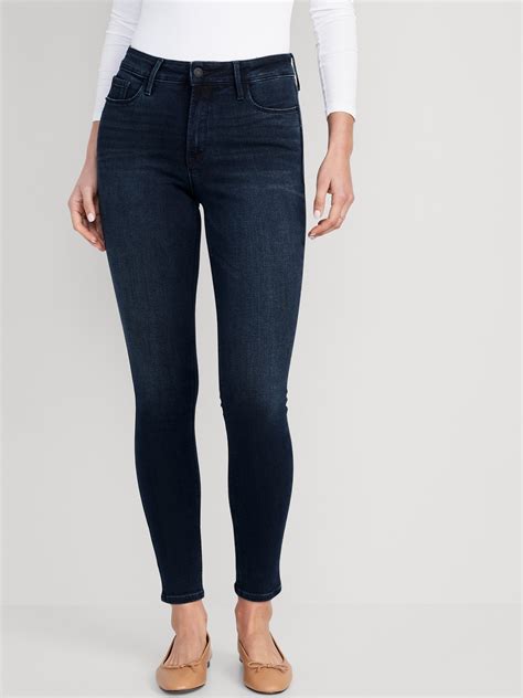 High Waisted Rockstar Super Skinny Jeans For Women Old Navy