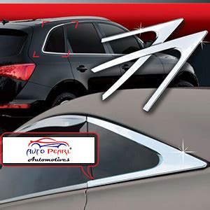 Auto Pearl Stainless Steel Car Window Frame With Chrome Garnish Trim