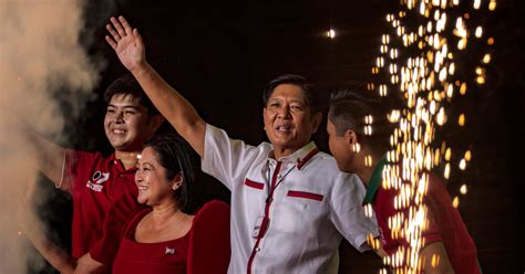 Philippines Election Ferdinand Marcos Jr Is Bound For Presidency