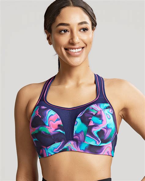 Panache Wired Sports Bra Cyber Swirl Tkd Lingerie