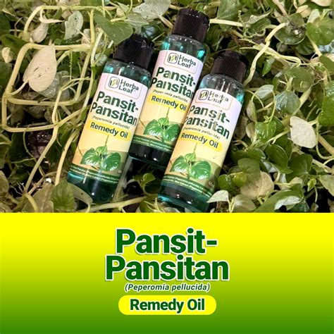 pansit pansitan remedy oil