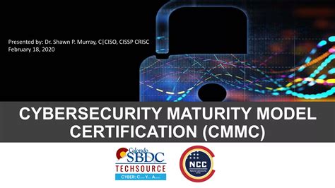 Cybersecurity Maturity Model Certification Ppt