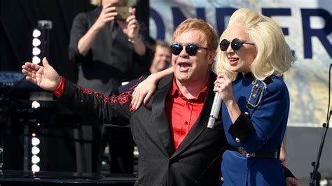 Elton John And Lady Gaga Shut Down Sunset Strip For Spectacular