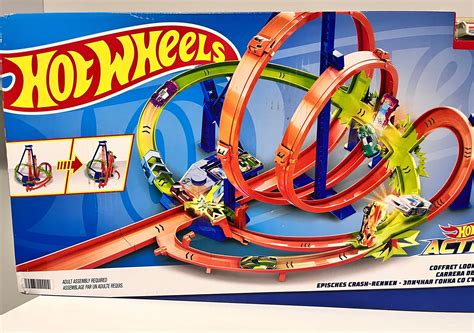 Трек Hot Wheels Гігантська петля Шалені зіткнення HNL хот вілс грн Другие игровые