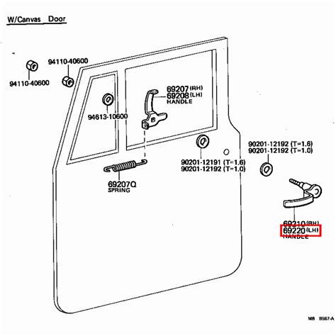 Genuine Toyota LandCruiser HJ47 HJ45 FJ45 FJ43 LH Left Front Door Outer