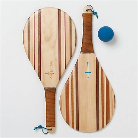 Hardwood Paddle Ball Set | Terrain