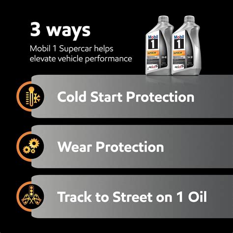 Mobil 1 Supercar Full Synthetic Motor Oil 0w 40 Dexos R Case6