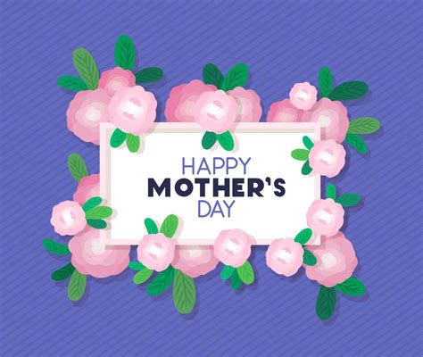 happy mothers day frame 21385501 Vector Art at Vecteezy