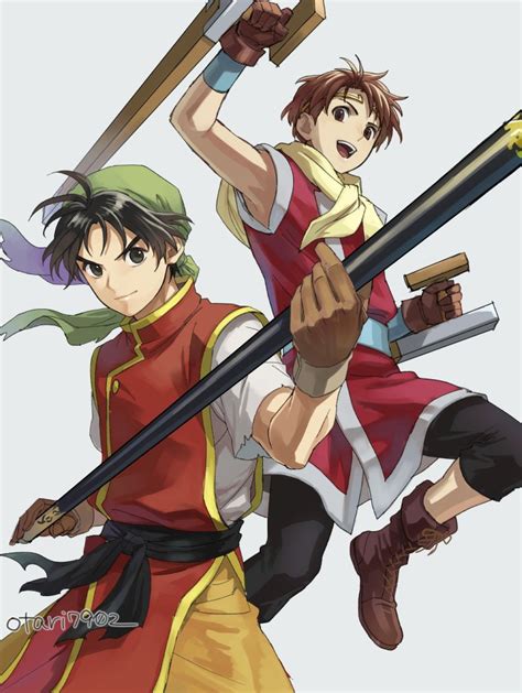 Tir Mcdohl And Riou Gensou Suikoden And 1 More Drawn By Indesign