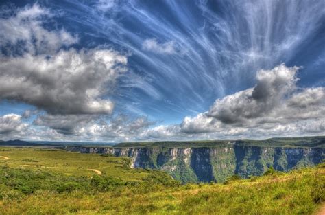 Fortaleza Canyon Is A Canyon Located In Serra Geral National Park In