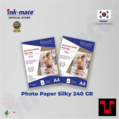 Jual Kertas Foto Kulit Jeruk Photo Paper Silky A Gr Indonesia