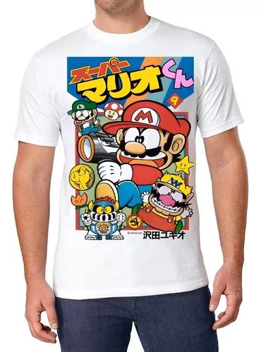 Playera Mario Bros Comic Calidad Premium Meses sin interés