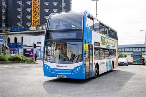 Stagecoach South Wales Enviro 400 OU61 AVJ 15754 St Mary Flickr