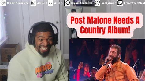 Hardy Morgan Wallen And Post Malone Perform John Deere Green And