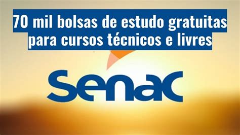 Senac S O Paulo Oferece Mais De Mil Bolsas De Estudo Gratuitas Para