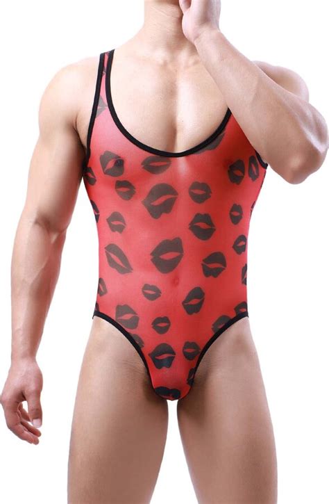 MILAX Men V String Underwear Swimwear Thong For Men Crothess Briefs Underwear Leotard Bikini