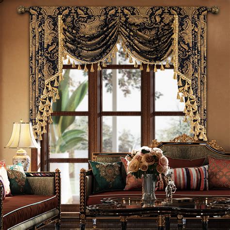 Swag Valance Curtains Heritage Lace Victorian Rose Swag Curtain