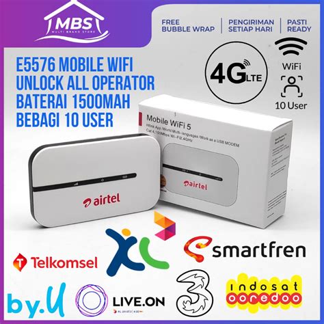 Jual Modem Wifi G Lte Mifi E Unlock All Operator Bypass Baterai