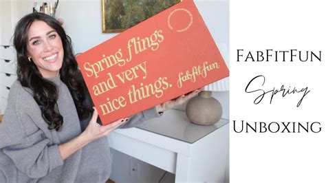 FabFitFun Spring Unboxing YouTube