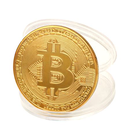 Сувенирная монета Биткоин (Bitcoin), золото - купить в интернет ...