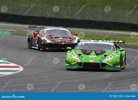 Circuit De Mugello Italie Octobre Lamborghini Huracan Gt