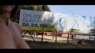 She Walks Completely Naked On The Street In Cap D Agde Xxx Mobile Porno Videos Movies