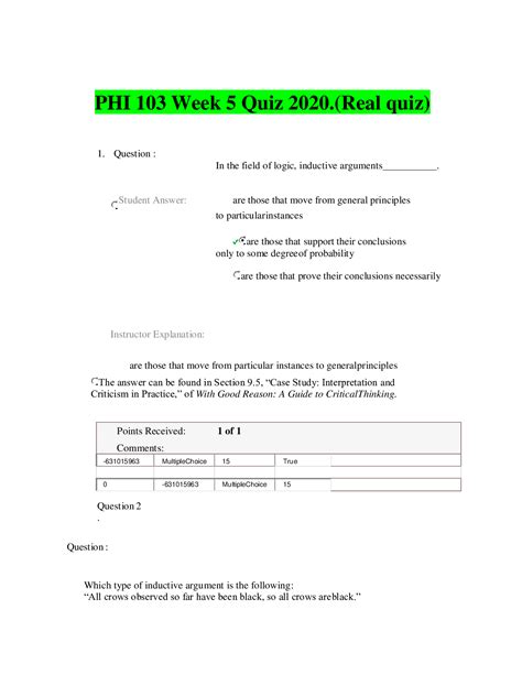 Phi Week Quiz Real Quiz Browsegrades