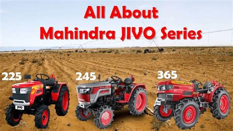 Mahindra JIVO Tractor Series Available In India KhetiGaadi