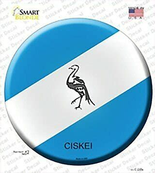 Ciskei Flag Circle Sticker Decal