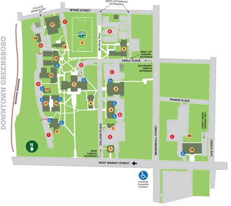 Campus Map | Greensboro College