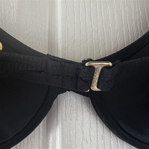 Topanga Black Bikini Top Size DD Bigger Bust Depop