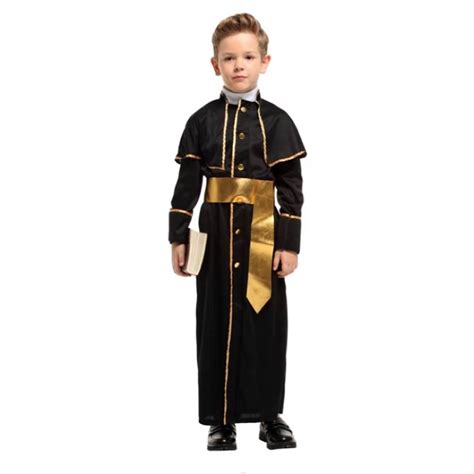 Priest Costume For Kids Complete Set Shopee Philippines