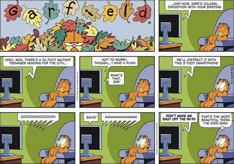 Garfield By Jim Davis For November Gocomics Garfield