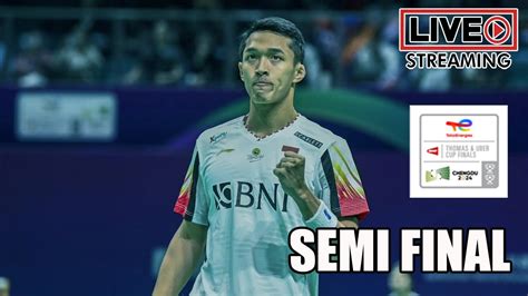 Live Jonatan Christie Ina Vs Wang Tpe Thomas Uber Cup I