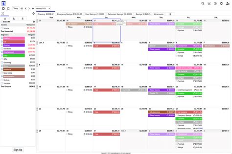 Calendar Method Makes Budgeting A Success