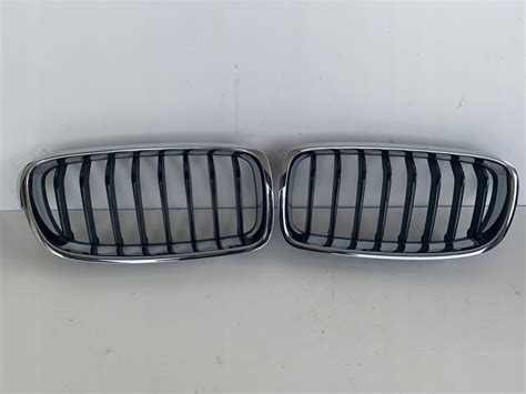 BMW F30 F31 LIFT ATRAPA ATRAPY GRILL KRATKA KRATKI LEWA PRAWA KOMPLET