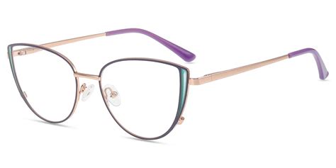 Lentes oftálmicos Mujer M24248 con Armazón Mediano de Metal Ojo de