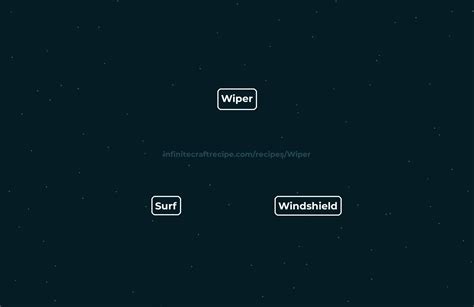 🚿 Wiper recipe - How to make Wiper in Infinite Craft