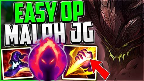 AP MALPHITE THE EASY WAY Best Build Runes Malphite Jungle Guide