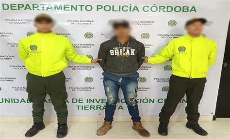 En Tierralta Capturamos A Ag Ita Presunto Sicario De Las