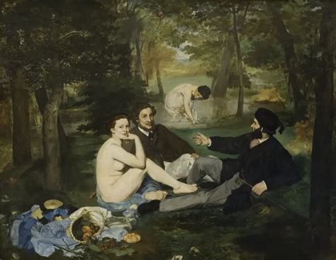 Das Frühstück im Grünen Édouard Manet Beschreibung Interpretation