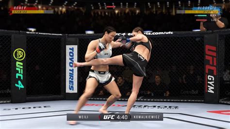 Ufc Zhang Weili Vs Karolina Kowalkiewicz Youtube