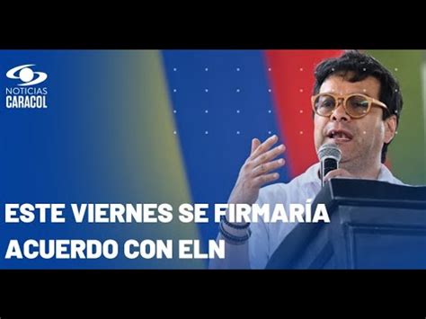 Cese Al Fuego Con El Eln Ser De Car Cter Nacional Y De Meses Dice