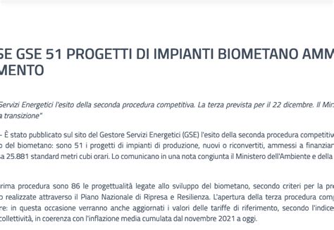 Il Progetto Per L Impianto Per La Produzione Di Biogas A Villareggia